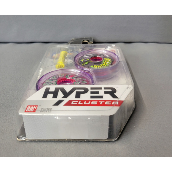 Hyper Cluster Yo-Yo Skin Pack Rolling Stamina Build and Customize Ban Dai Purple - Picture 3 of 12